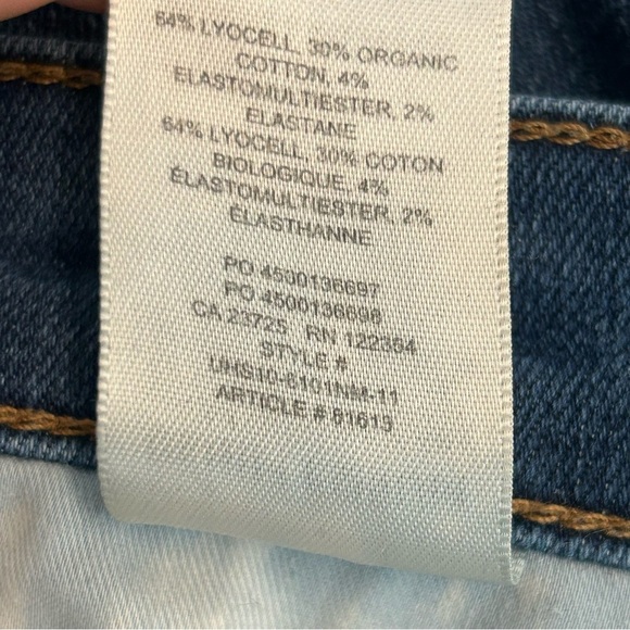 Denim Forum the Lola High Rise Skinny denim jeans blue Wash Sz 26 stretchy - Picture 10 of 15